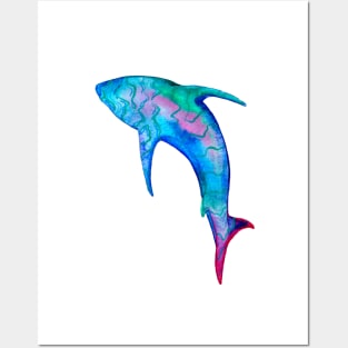 Can You Paint With All the Colors of the Shark Posters and Art